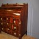 19th Century Mahogany Cylinder Secretary Desk