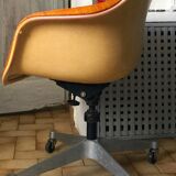 Herman Miller orange office armchair