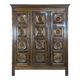 Armoire brutaliste dans l'esprit de Dudouyt