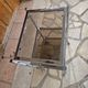 Vintage wheeled dessert table