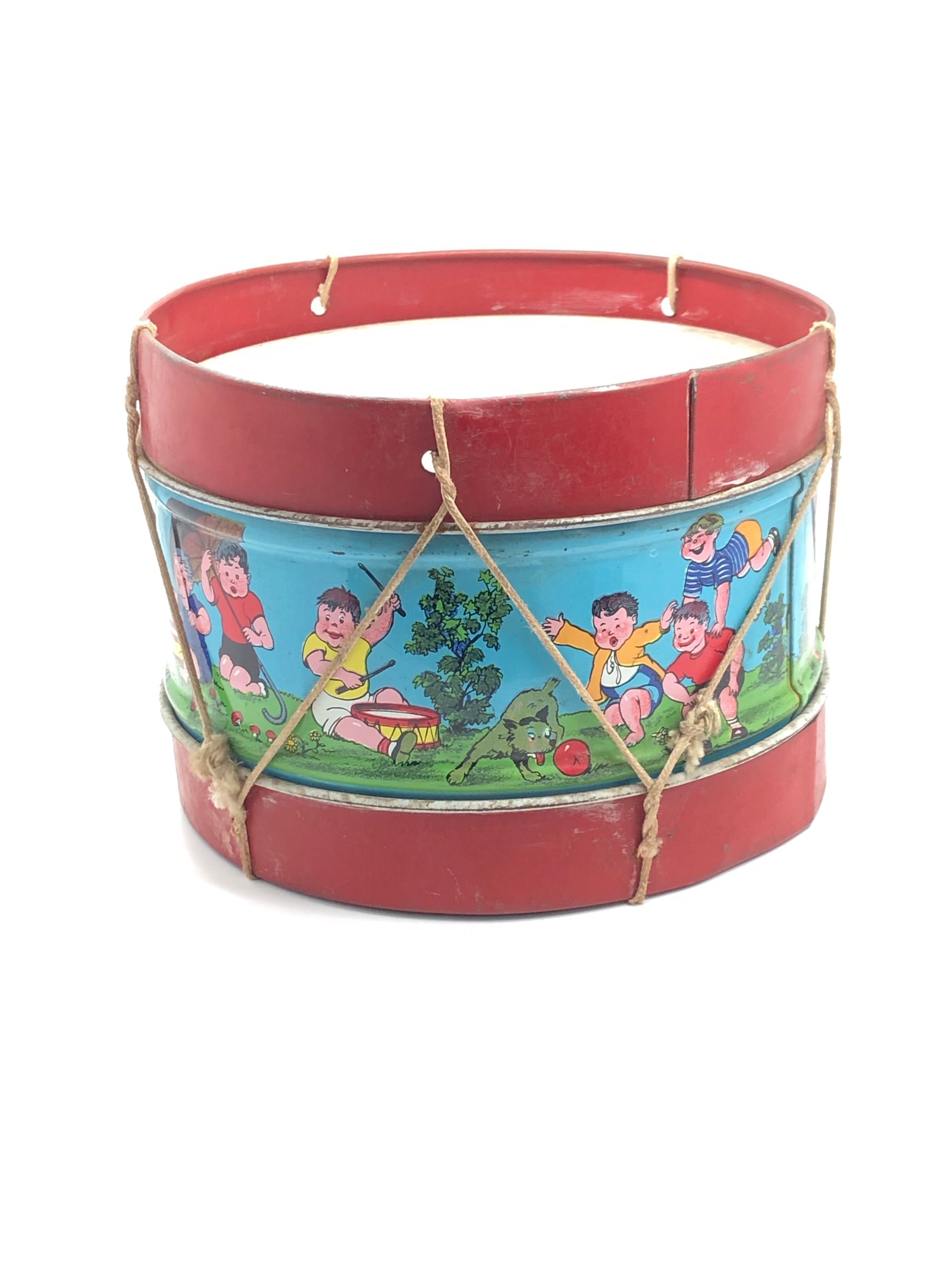 Decorated children's drum