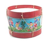 Decorated children's drum