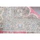 Vintage Turkish Oushak Handmade Wool Cotton Red Area Rug  111x199