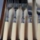 EPNS silver metal fish service, 6 people complete, good condition SB916