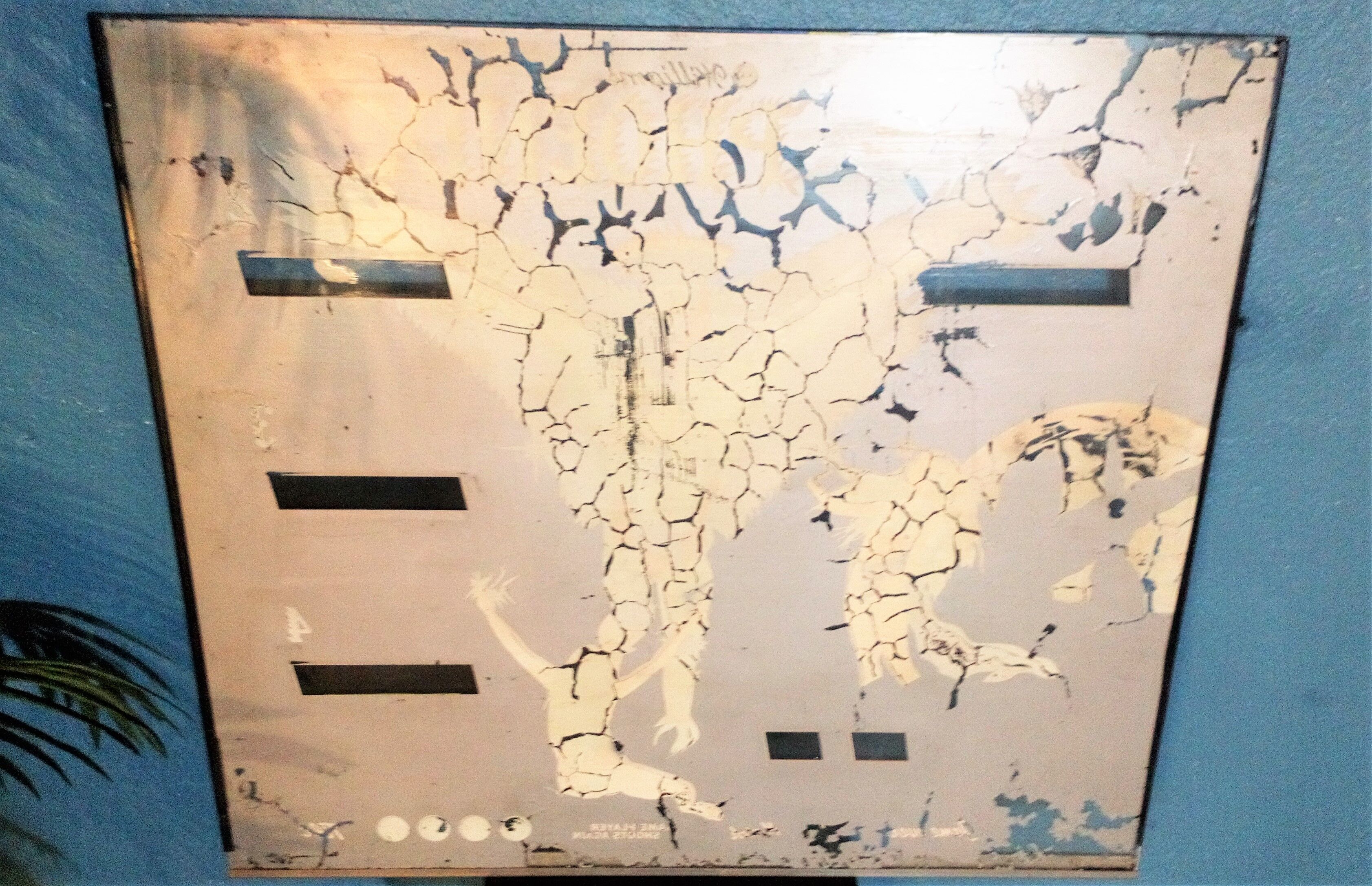 Pinball plate "Phoenix" Williams 1970s