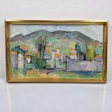 Swedish Oil on Canvas – “Spanish Landscape” by SÖREN OLSSON