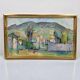 Huile sur toile suédoise – « Paysage espagnol » par SÖREN OLSSON