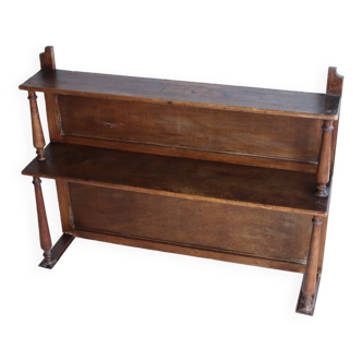 Old wooden shelf