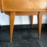 Vintage bedside compass feet