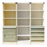 Set of 3 Guy Bernard cabinets for Meurop # Vintage 70s