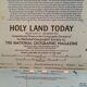 cCarte "Holy Land" National Geographic 1963