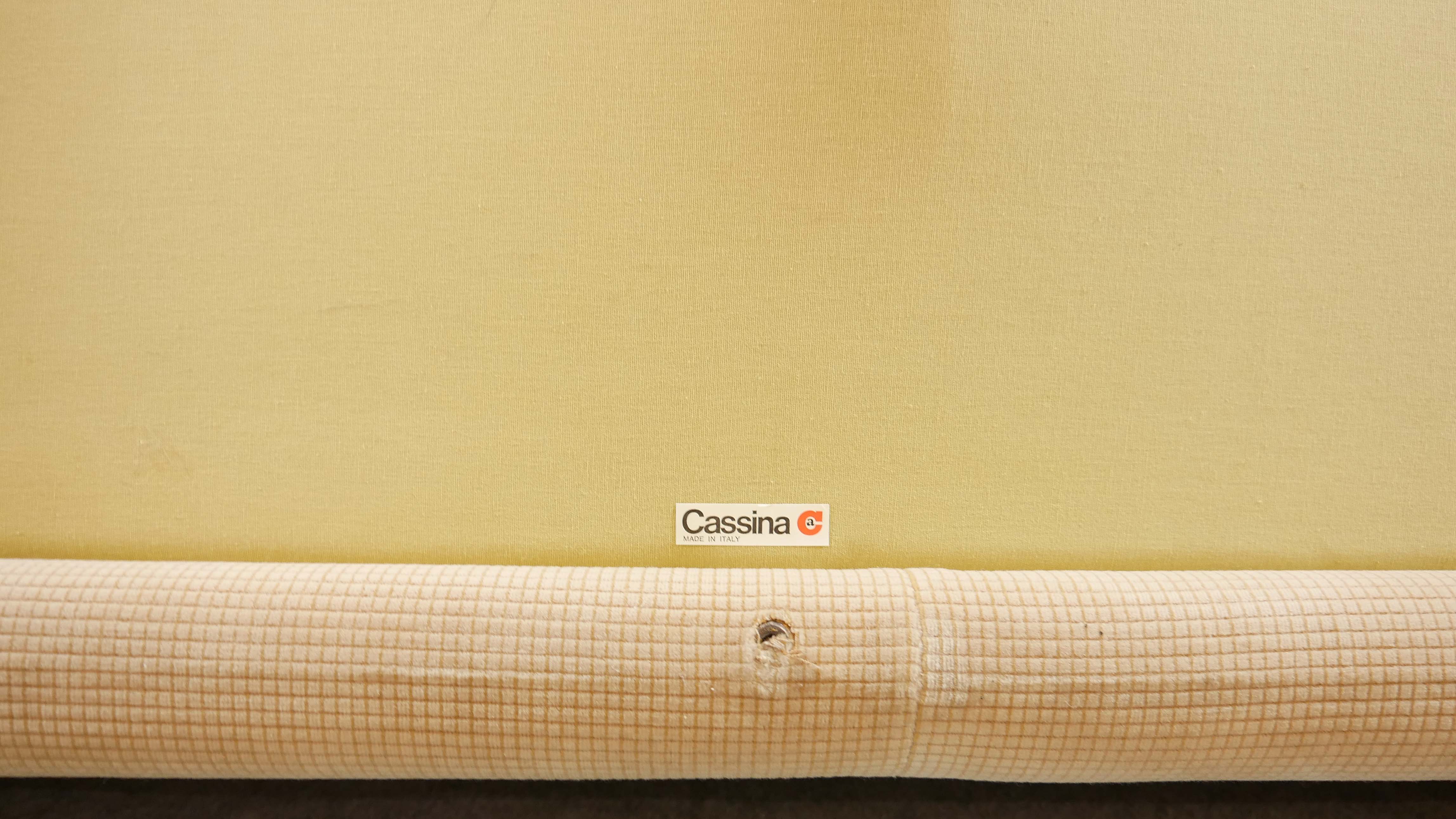 Set of Maralunga 2-seater & armchair by Vico Magistretti for Cassina, Italy