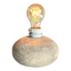 Lampe vintage en pierre naturelle