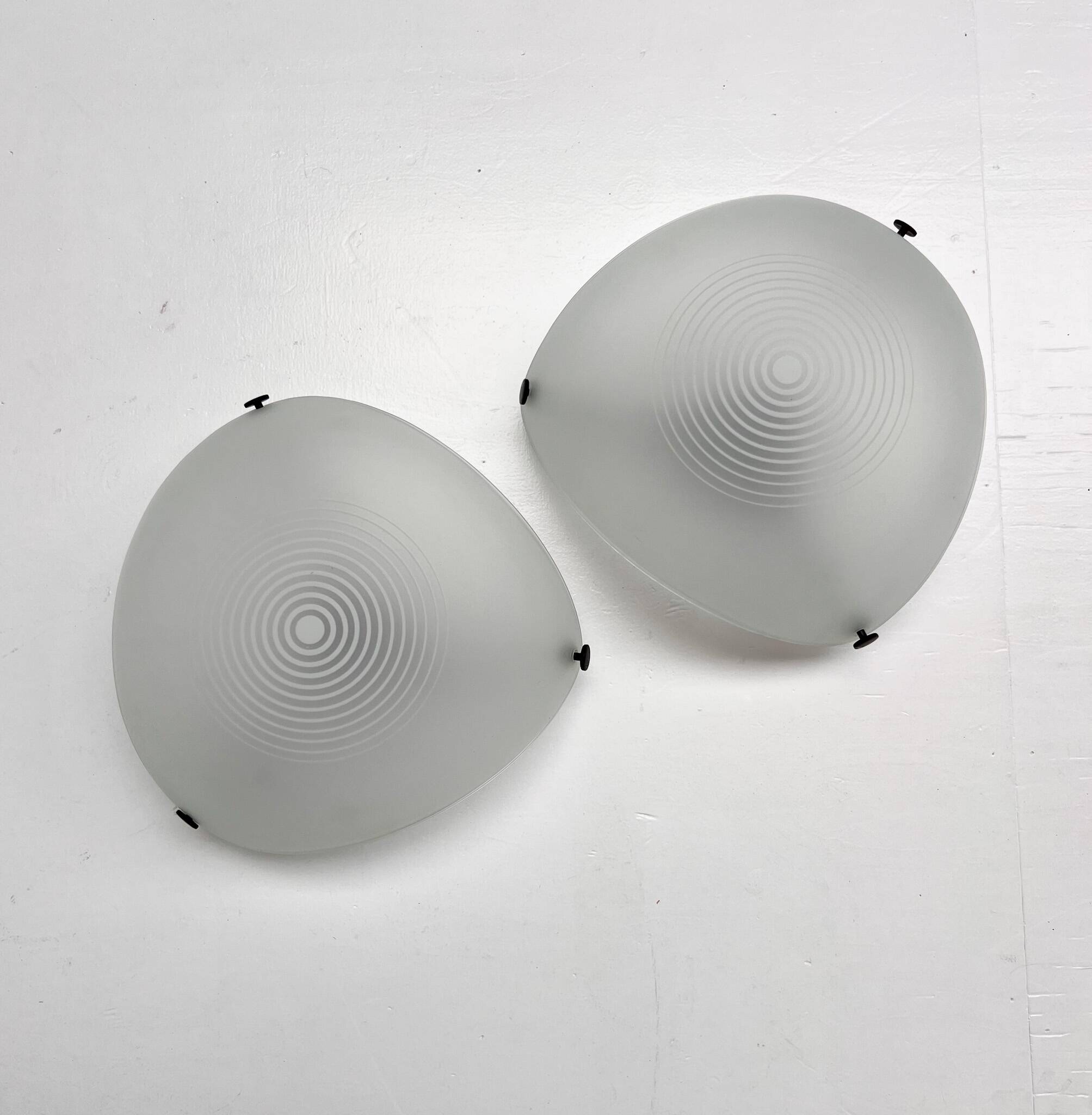 Set wall lamps by Ernesto Gismondi for Artemide, 1980s
