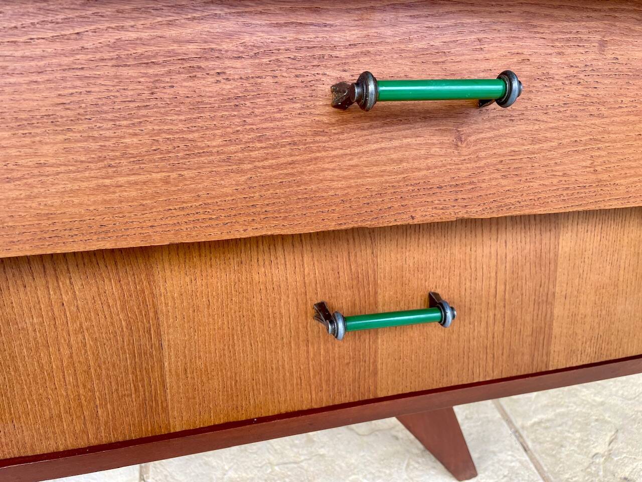 Vintage enfilade in ash and mahogany circa 1950s