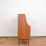 Mid-Century Danish Teak Secretary by Gunnar Nielsen for Tibergaard, 1960s.