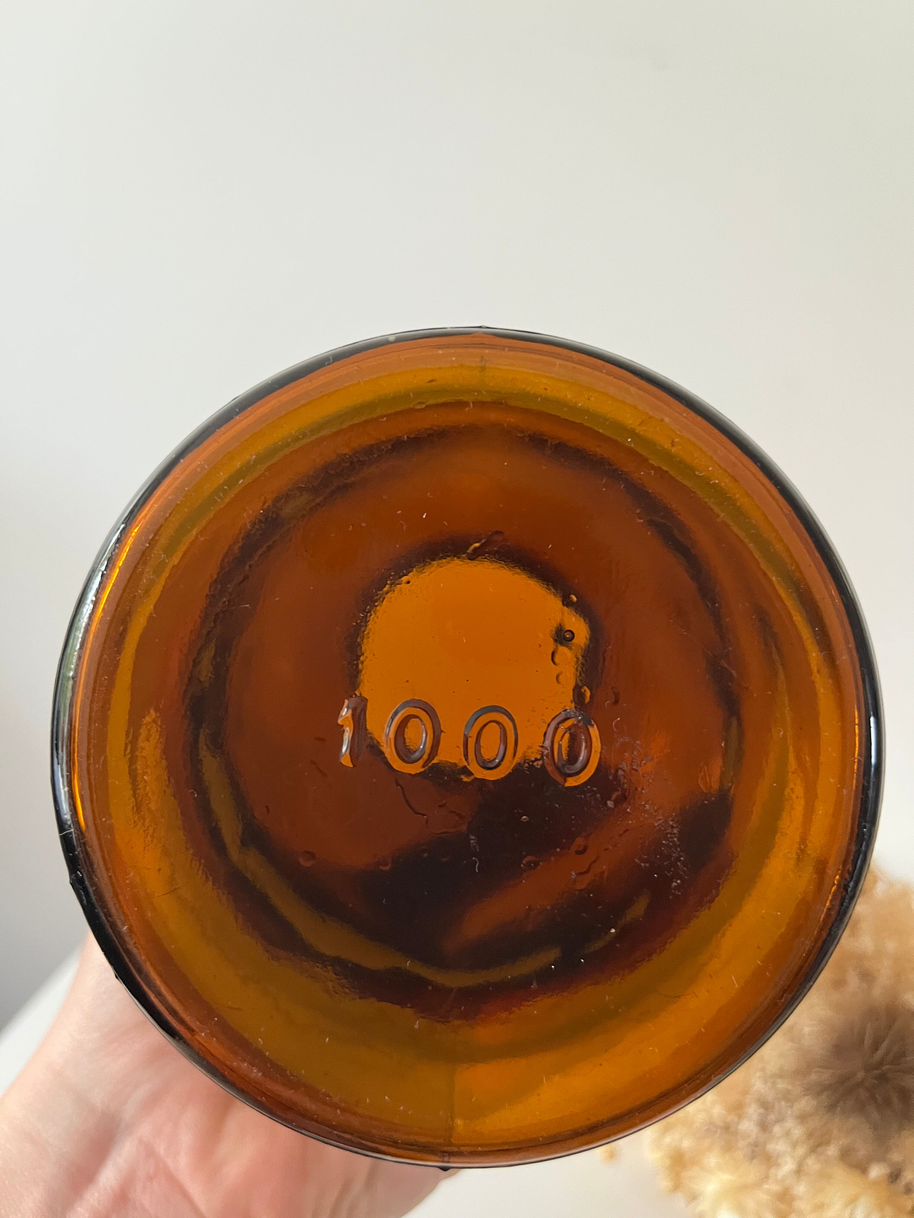 Old apothecary pot bottle