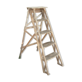 Vintage wood stepladder