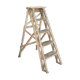 Vintage wood stepladder