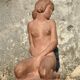 Ignacio gallo (valladolid 1887 - paris 1956), nude woman on knees (circa 1925)