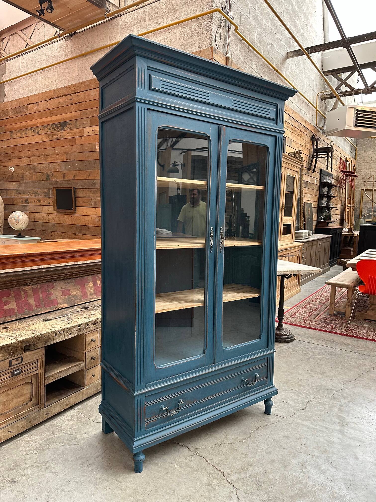 Oak bookcase Late 19th century