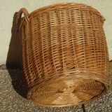 Demijohn covered with wicker