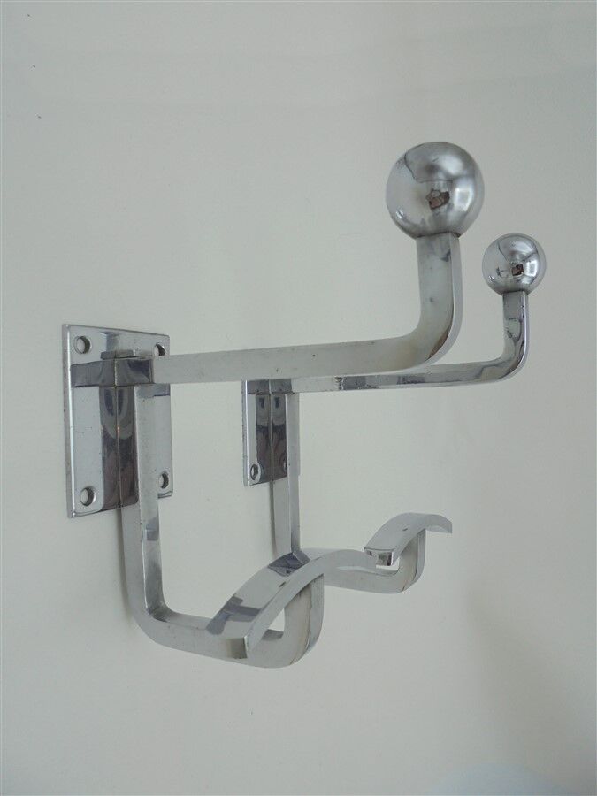 Duo of art deco patères