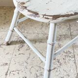 old bamboo style stool