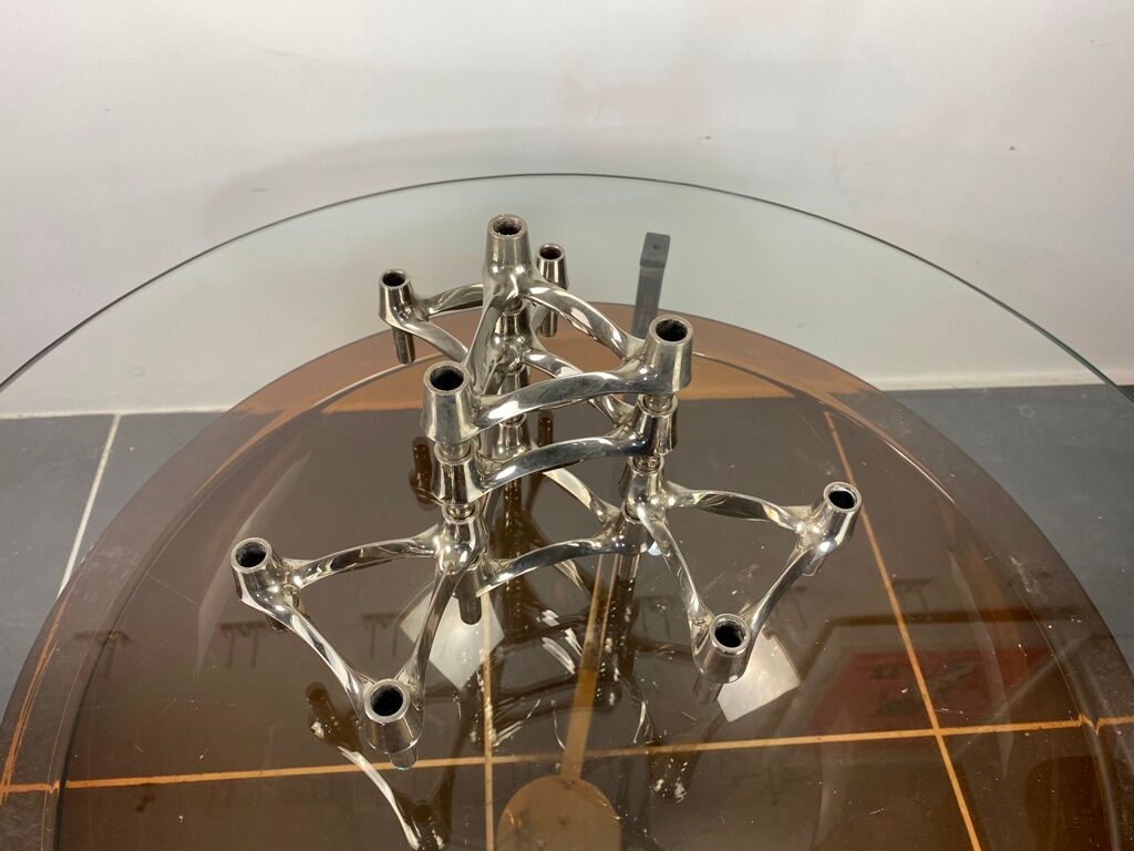 Lot of 6 BMF Nagel modular candlesticks 1970
