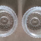 2 identical ceiling lamps