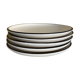 Stoneware dessert plates
