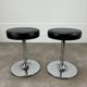 2 tulip-legged stools, 1970s