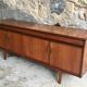 Scandinavian teak sideboard 220 cm - 1960