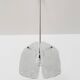 Austrian Ice Glass Chandelier by J.T. Kalmar