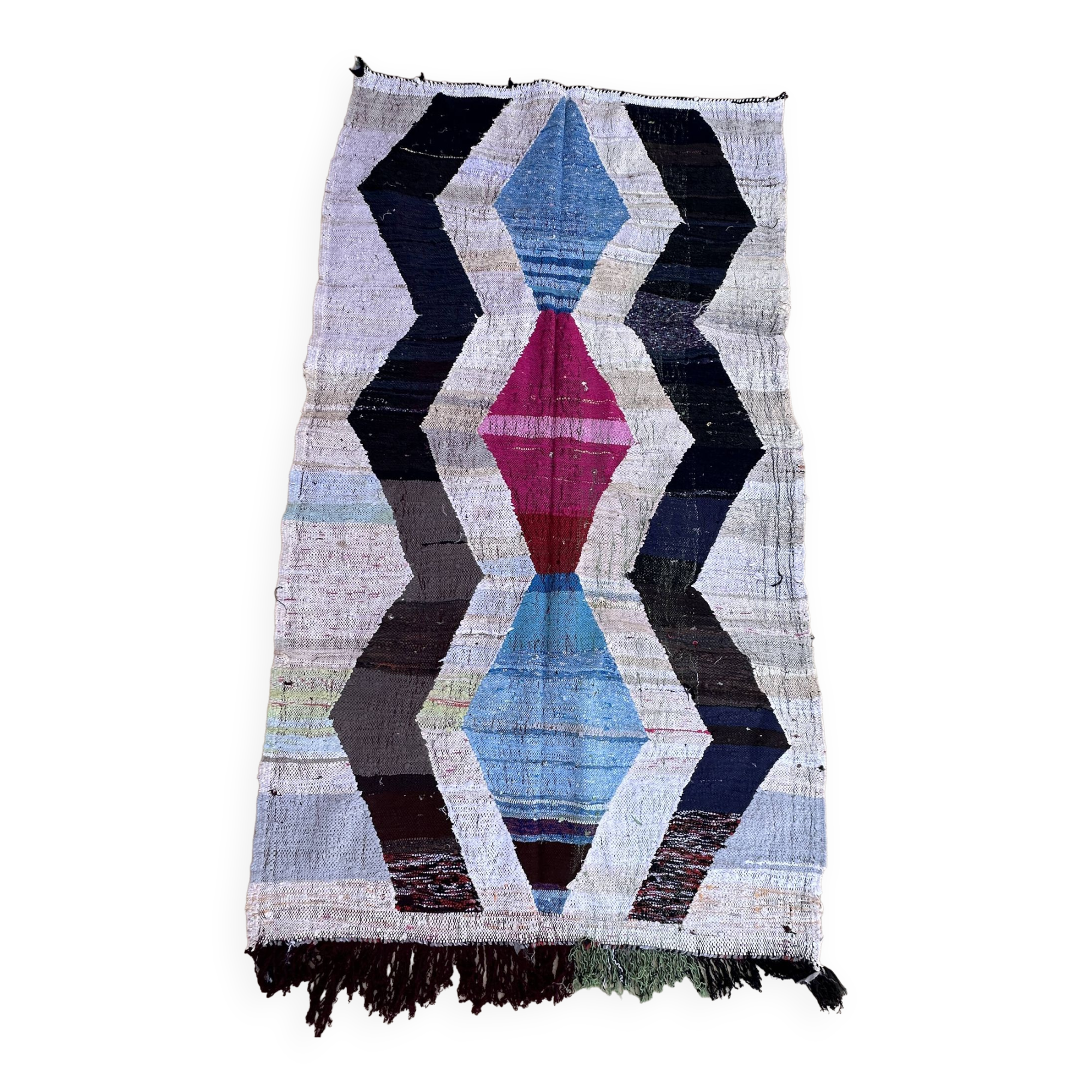 Tapis Marocain coloré - 146 x 256 cm