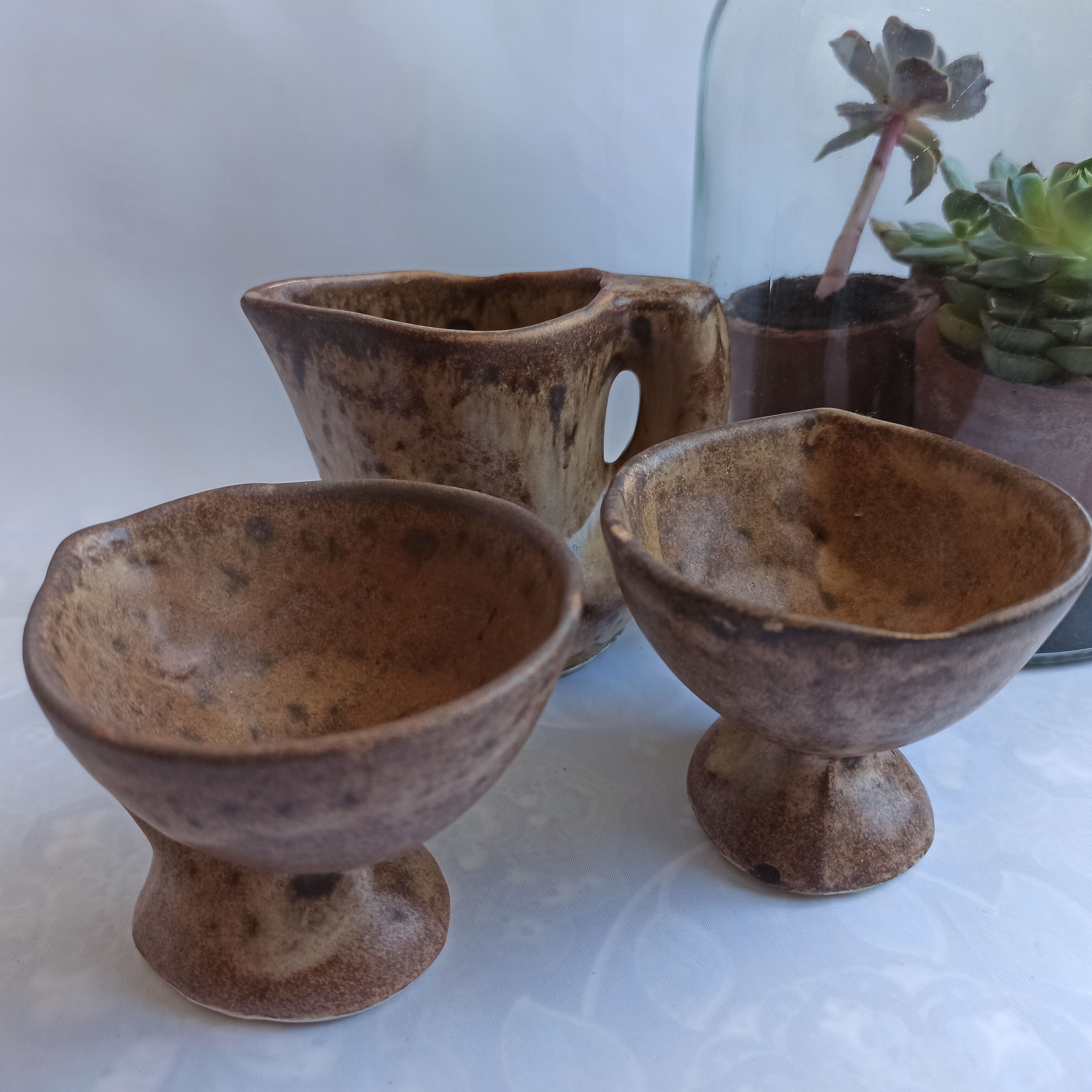 Modernist Mugs & Modernizer Pourer Vallauris