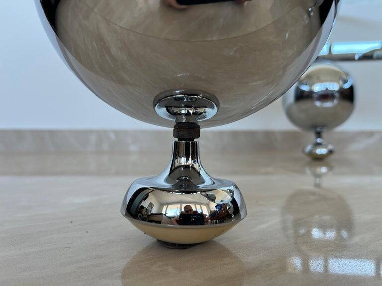 Table basse extraordinaire XL de l'ère spatiale, années 1970