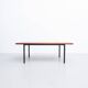 Table basse T-Angel en teck par Florence Knoll pour Knoll Inc. / Knoll International, années 1950.