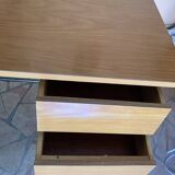 Brown Formica desk
