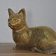 Brass cat