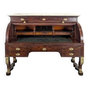 Bureau cylindre d'époque