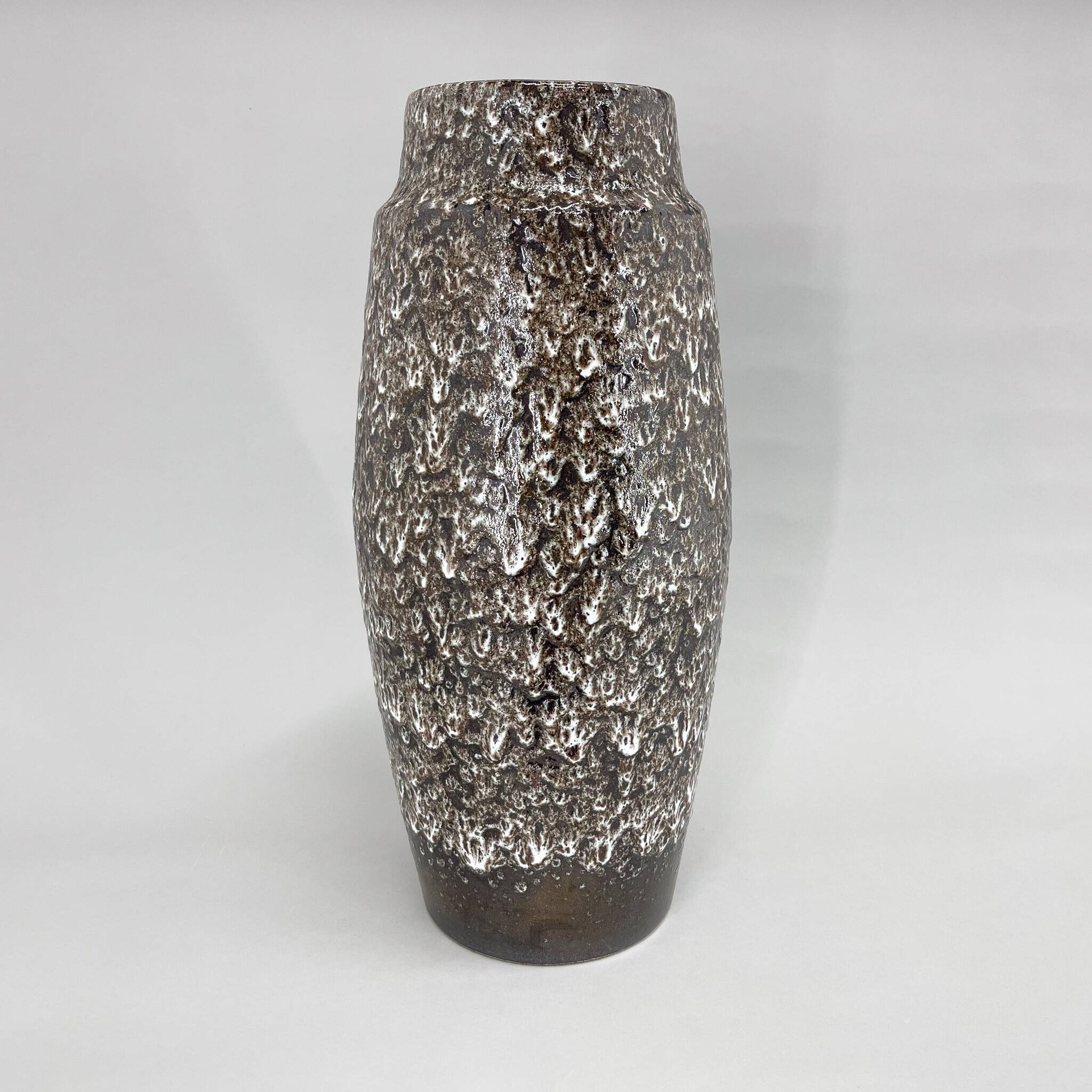 Mid-Century Large Glazed Ceramic Floor Vase, Germany