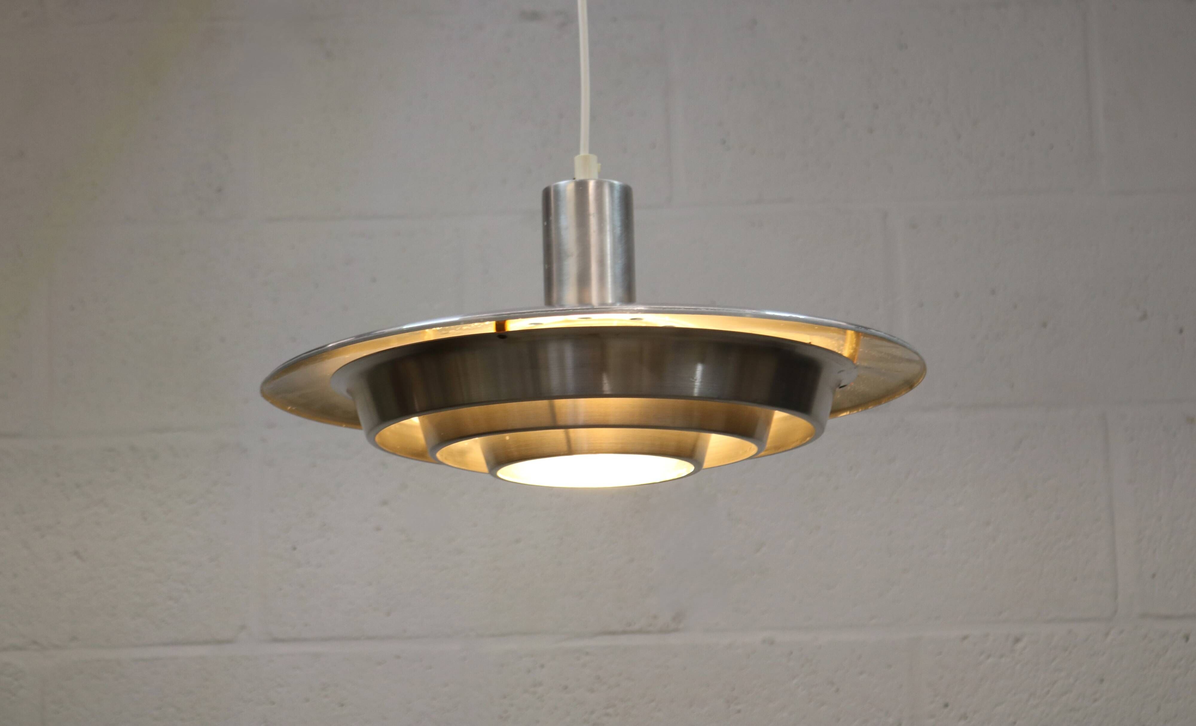 Very rare old Danish design lamp by Teknika model 490  - 60's