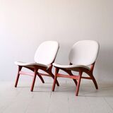 Armchairs designed by Carl Edward Matthes