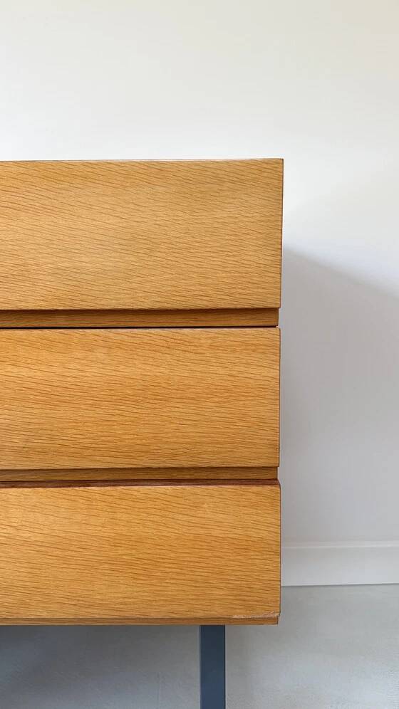 Vintage wooden bedside table