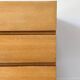 Vintage wooden bedside table