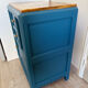 Art Deco bedside table reimagined – Teal & Onyx Marble