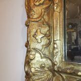 Miroir bois doré Rocaille