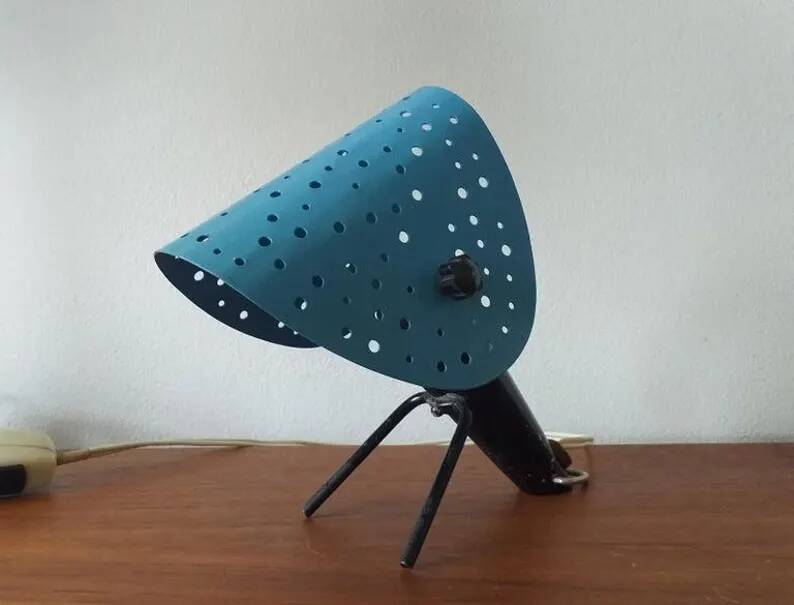Midcentury Table Lamp by Ernst Igl for Hillebrand, 1950s