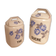 Duo of spice pots